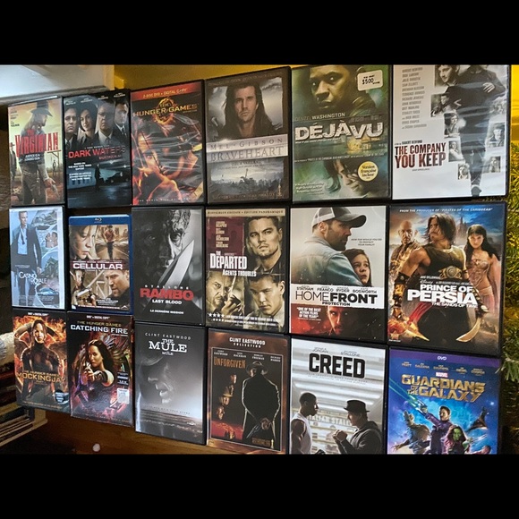 30+ Action DVD Bundle Gently used - Picture 2 of 4